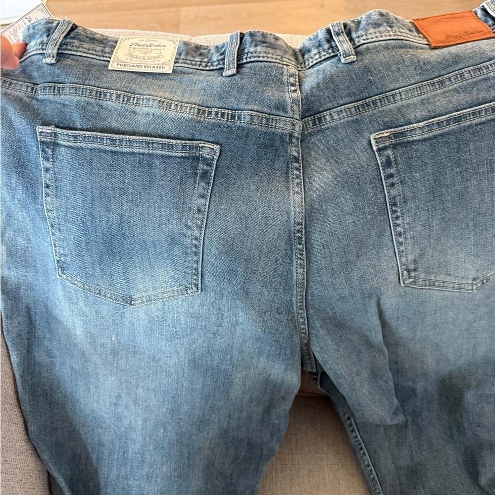 Relaxed Fit Men’s Jeans - Blue - Picture 8 of 8